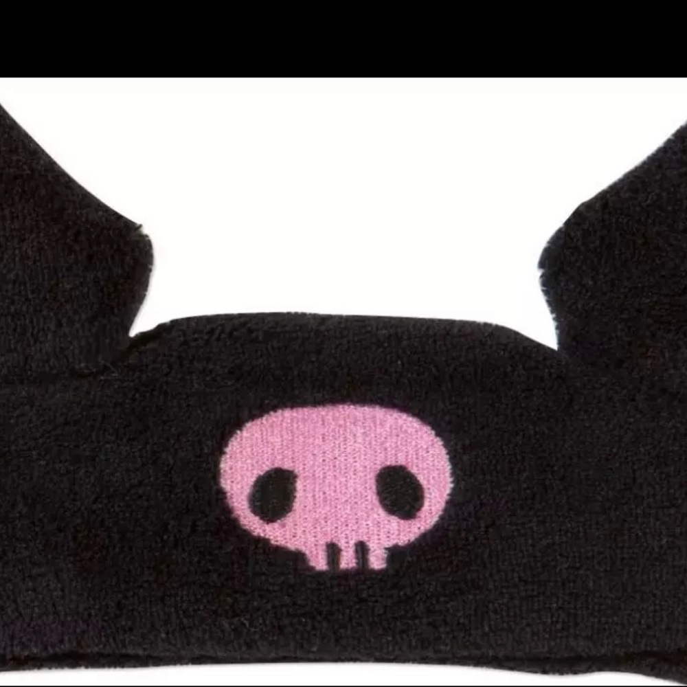 Hello kitty Kuromi signature Plush Headband.NWT - Picture 5 of 7